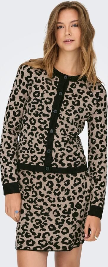 Only Vest ONLANNY LS O-NECK LEO CARDIGAN EX KNT - Foto 6