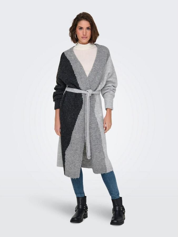 Only Vest ONLGRO LIFE LS BLOCK CARDIGAN KNT - Foto 2