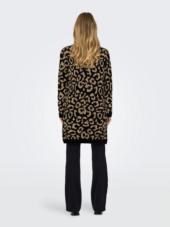 Only Vest ONLJADE ANIMAL AO LS CARDIGAN RP KNT - Foto 2