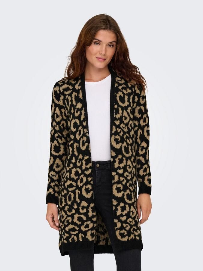 Only Vest ONLJADE ANIMAL AO LS CARDIGAN RP KNT - Foto 4