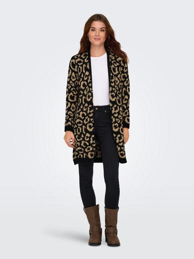 Only Vest ONLJADE ANIMAL AO LS CARDIGAN RP KNT - Foto 6