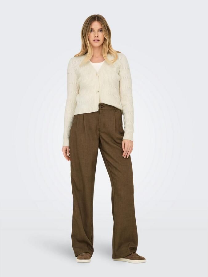 Only Vest ONLKATIA LS CABLE V-NECK CARDIGAN CC KNT - Foto 4