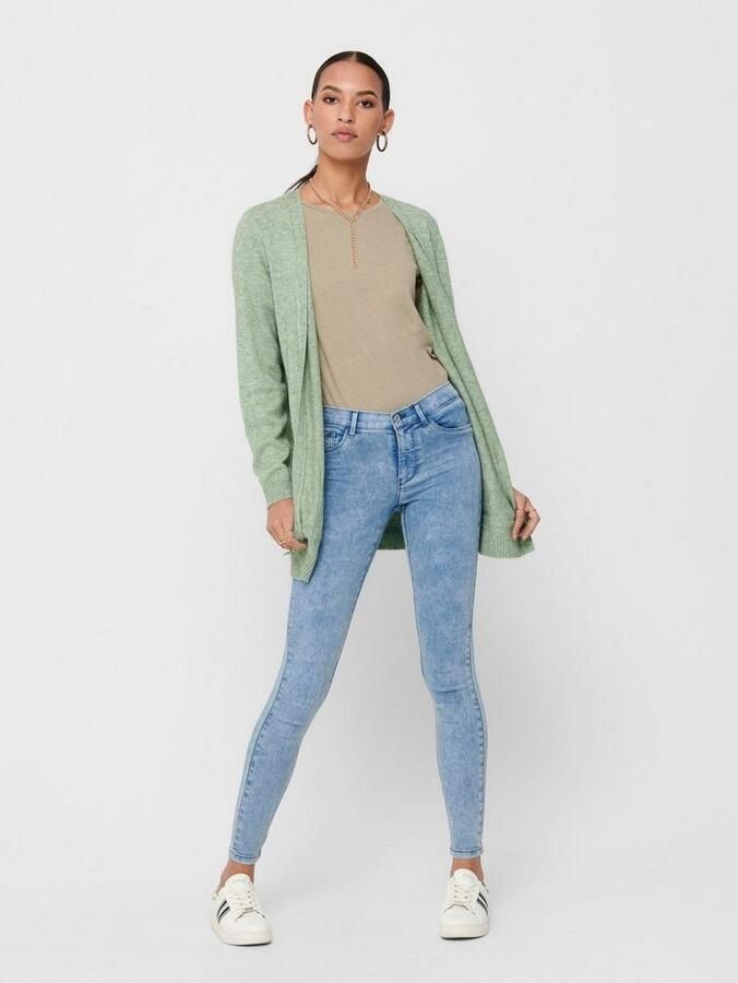 Only Gebreide cardigan met steekzakken model 'LESLY' - Foto 3