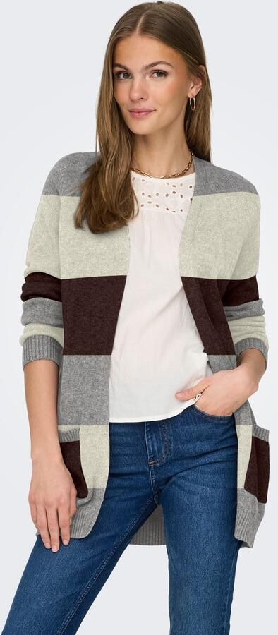 Only Vest ONLLESLY L S OPEN CARDIGAN KNT NOOS - Foto 3