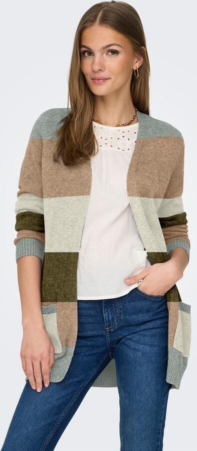 Only Regular fit cardigan van viscosemix model 'LESLY' - Foto 3