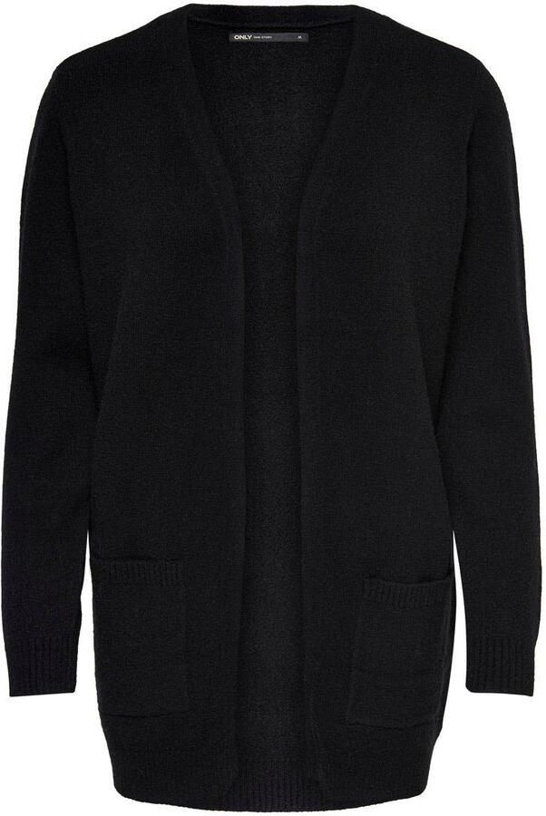 Only Vest ONLLESLY – Vest met zakken en figuur-omhullende vorm figuur omhullend casual fijn breisel viscosemix v-hals - Foto 5