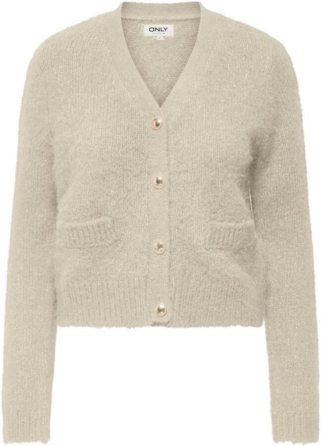 Only Vest ONLMAGGIE LIFE LS V-NECK CARDI CC KNT - Foto 2