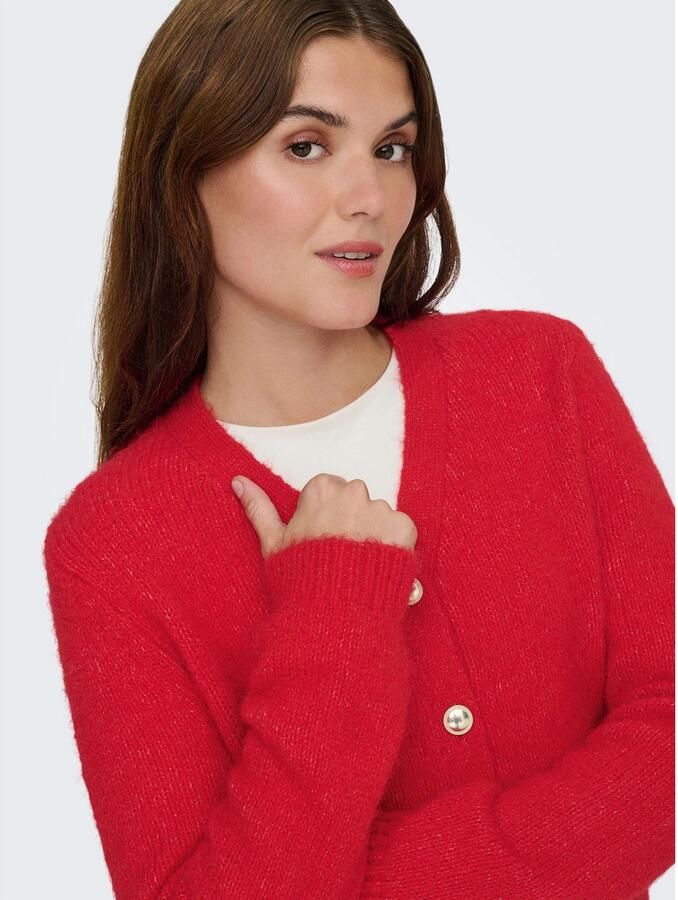 Only Vest ONLMAGGIE LIFE LS V-NECK CARDI CC KNT