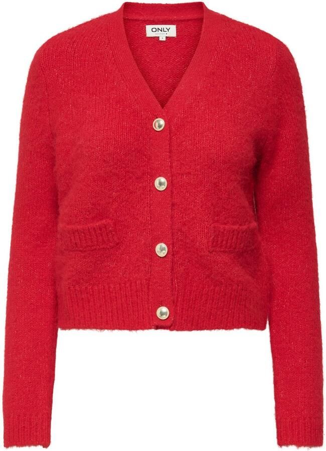 Only Vest ONLMAGGIE LIFE LS V-NECK CARDI CC KNT - Foto 5