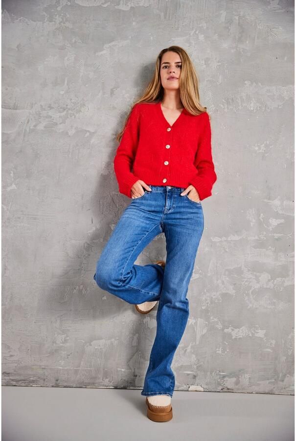 Only Vest ONLMAGGIE LIFE LS V-NECK CARDI CC KNT - Foto 6