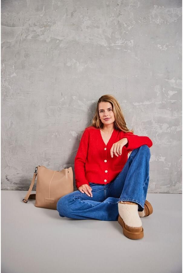 Only Vest ONLMAGGIE LIFE LS V-NECK CARDI CC KNT - Foto 7