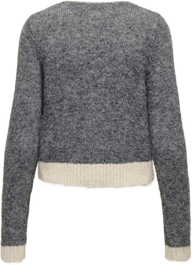 Only Shaped fit gebreid jack met wol model 'MAGGIE LIFE' - Foto 2