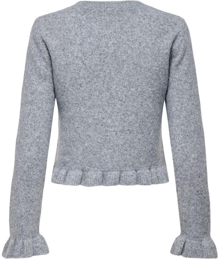 Only Vest ONLRIMA LIFE LS FRILL BUTTON CARDIG KNT