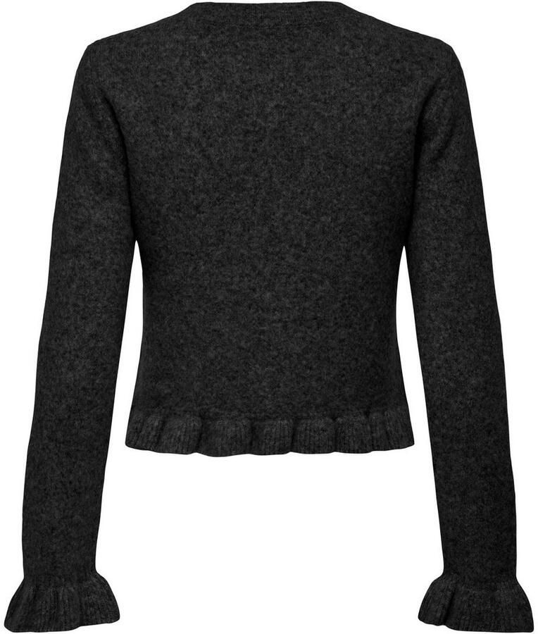 Only Vest ONLRIMA LIFE LS FRILL BUTTON CARDIG KNT