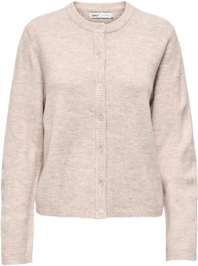 Only Loose fit gebreid jack met knoopsluiting model 'SIMONI' - Foto 6