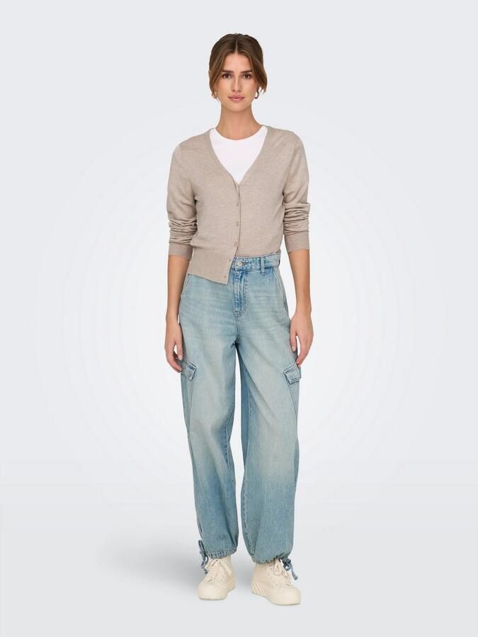 Only Vest ONLVENICE LIFE LS VNECK CARDI KNT NOOS - Foto 4