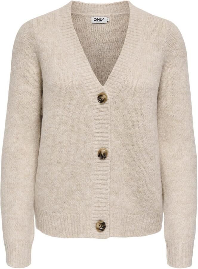 Only Loose fit gebreid jack met V-hals model 'ZOEY' - Foto 5