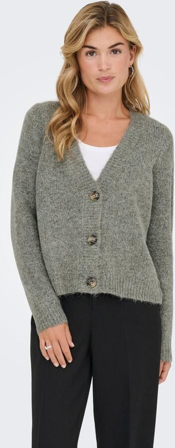 Only Loose fit gebreid jack met V-hals model 'ZOEY' - Foto 6