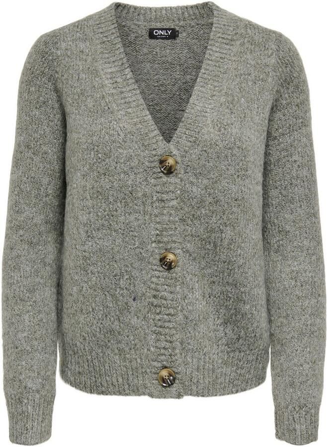 Only Loose fit gebreid jack met V-hals model 'ZOEY' - Foto 5