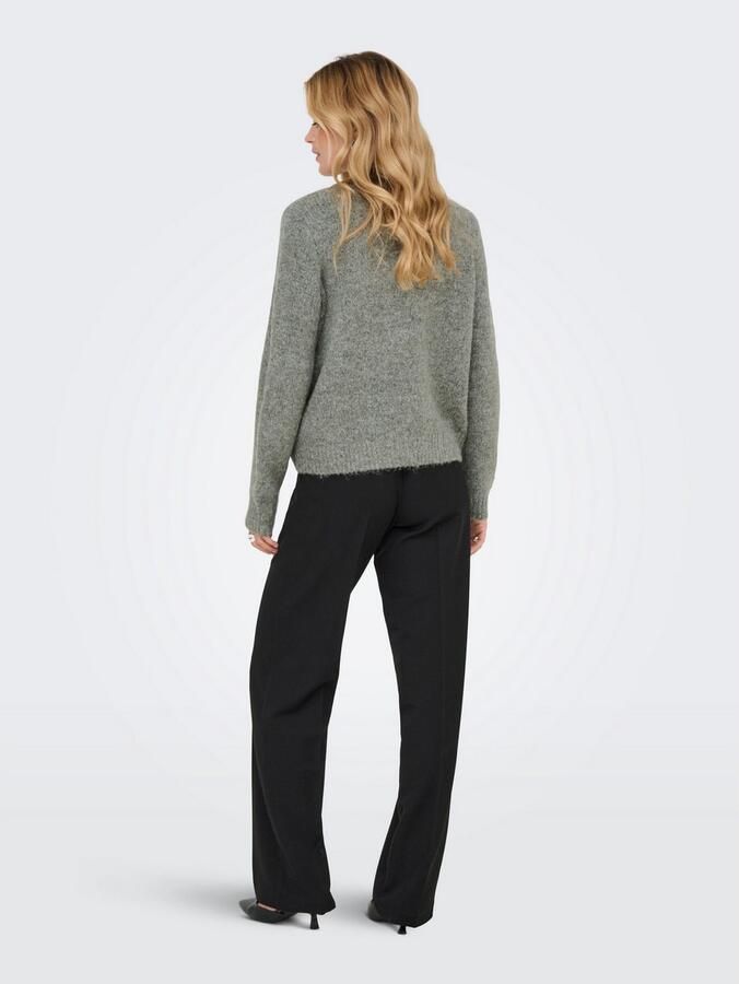 Only Loose fit gebreid jack met V-hals model 'ZOEY' - Foto 4