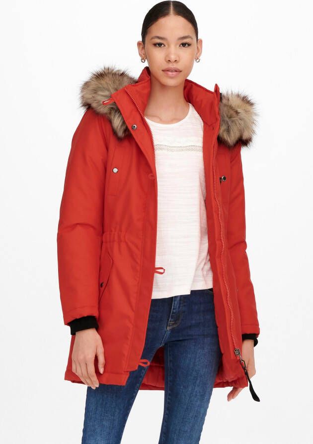Only Parka met kraag van imitatiebont model 'ONLIRS'