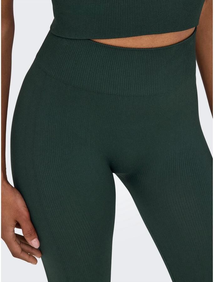 Only Play Trainingstights ONPJAIA LIFE HW LOUNGE in een geribde structuur