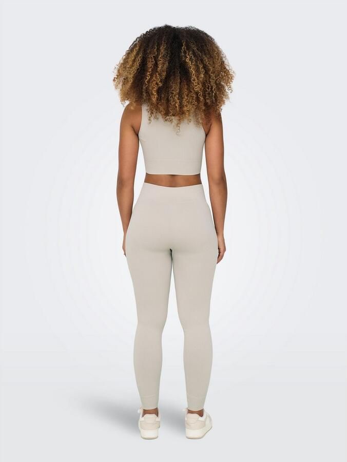 Only Play Trainingstop ONPJAIA LIFE Cropped fit in fijne ribstructuur - Foto 6