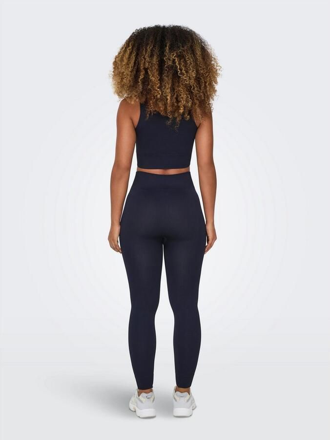 Only Play Trainingstop ONPJAIA LIFE Cropped fit in fijne ribstructuur - Foto 4