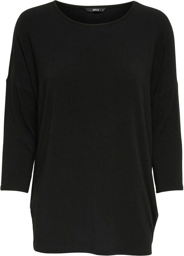 Only Shirt met 3 4-mouwen ONLGLAMOUR 3 4 TOP JRS NOOS