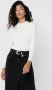 Only Polyester Coltrui Pullover Herfst Winter Collectie White Dames - Thumbnail 3