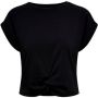 Only Shirt met korte mouwen ONLREIGN S S KNOT TOP NN - Thumbnail 2