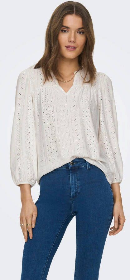 Only Shirt ONLSANDRA 3 4 SPLIT TOP JRS