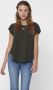 Only Shirtblouse ONLVIC S S SOLID TOP - Thumbnail 1