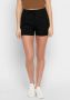 ONLY high waist straight fit short ONLPOPTRASH zwart - Thumbnail 2