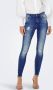 Only Skinny fit jeans ONLBLUSH MID SK DEST ANK RAW - Thumbnail 2
