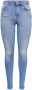 ONLY push-up skinny jeans ONLPOWER special bright blue denim - Thumbnail 2