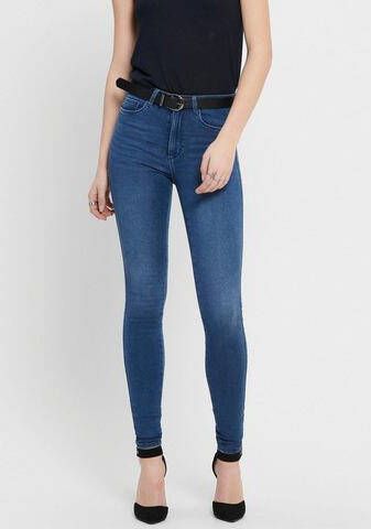ONLY high waist skinny jeans ONLROYAL medium blue denim regular - Foto 4