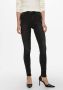 ONLY high waist skinny jeans ONLROYAL black denim regular - Thumbnail 2