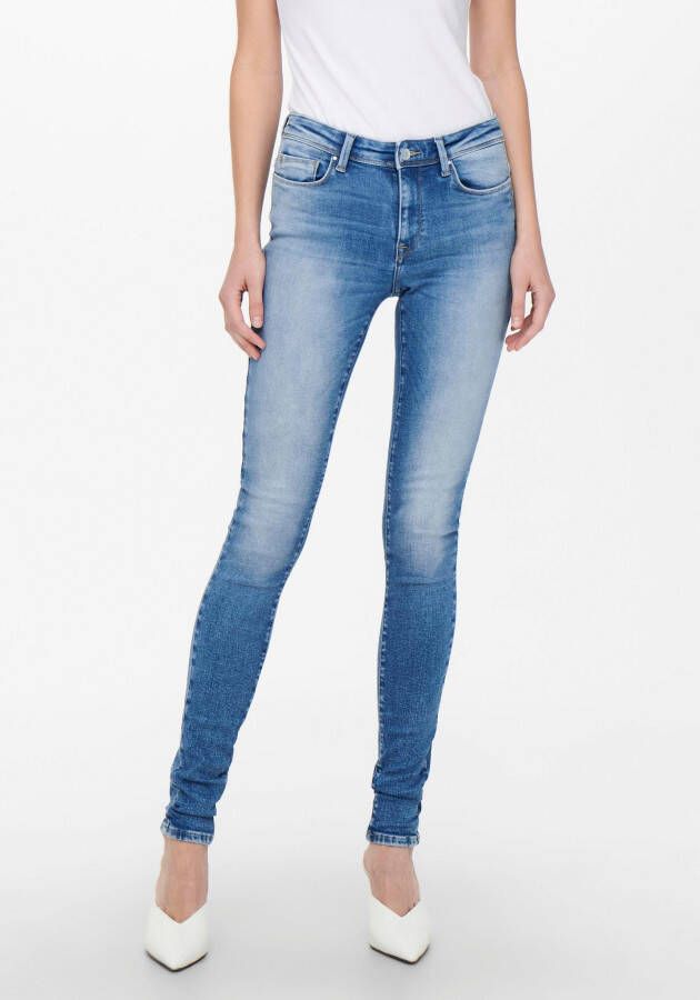 Only Damesjeans Onlshape Life Sk Rea768 Noos Blauw Dames