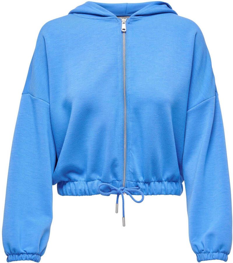 Only Sweatjack met capuchon model 'SCARELTT'