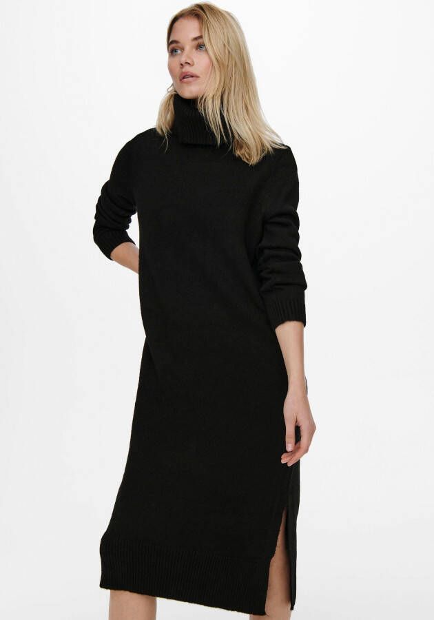 Only Gebreide jurk ONLBRANDIE L S ROLL NECK DRESS - Foto 2