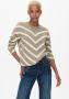 ONLY gebreide trui ONLELIZA met all over print beige ecru - Thumbnail 2