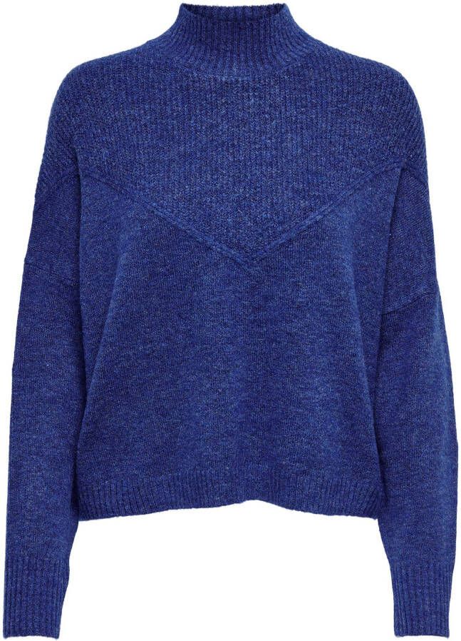 Only Trui met staande kraag ONLSILLY L S HIGHNECK PULLOVER BF KNT