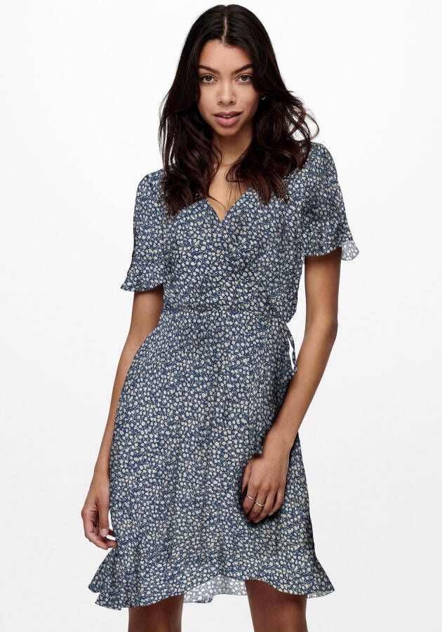 Only Korte Jurk voor Vrouwen Veelzijdig en Elegant Blue Dames