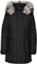Only Okaty Parka Coat CC OTW Black | Freewear Zwart Dames - Thumbnail 2