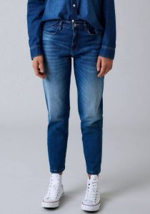 Opus Tapered fit jeans met stretch model 'Liandra'
