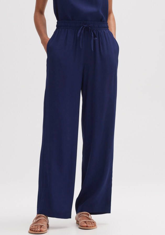 Opus Pantalon Blauw Dames