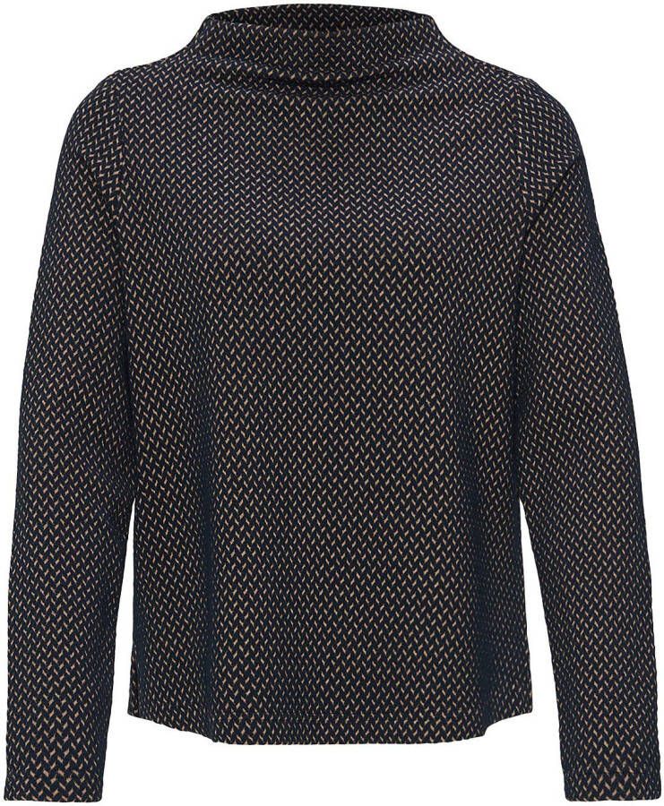 Opus Pullover met all-over motief model 'Gonni'