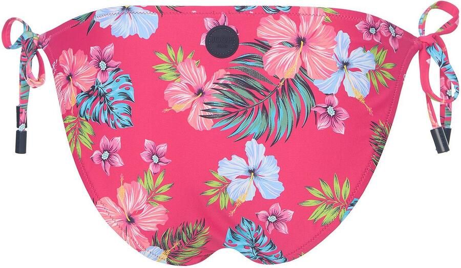 OTTO Bikinibroekje JEANS!HIBISCUS bloe print logo-details - Foto 2