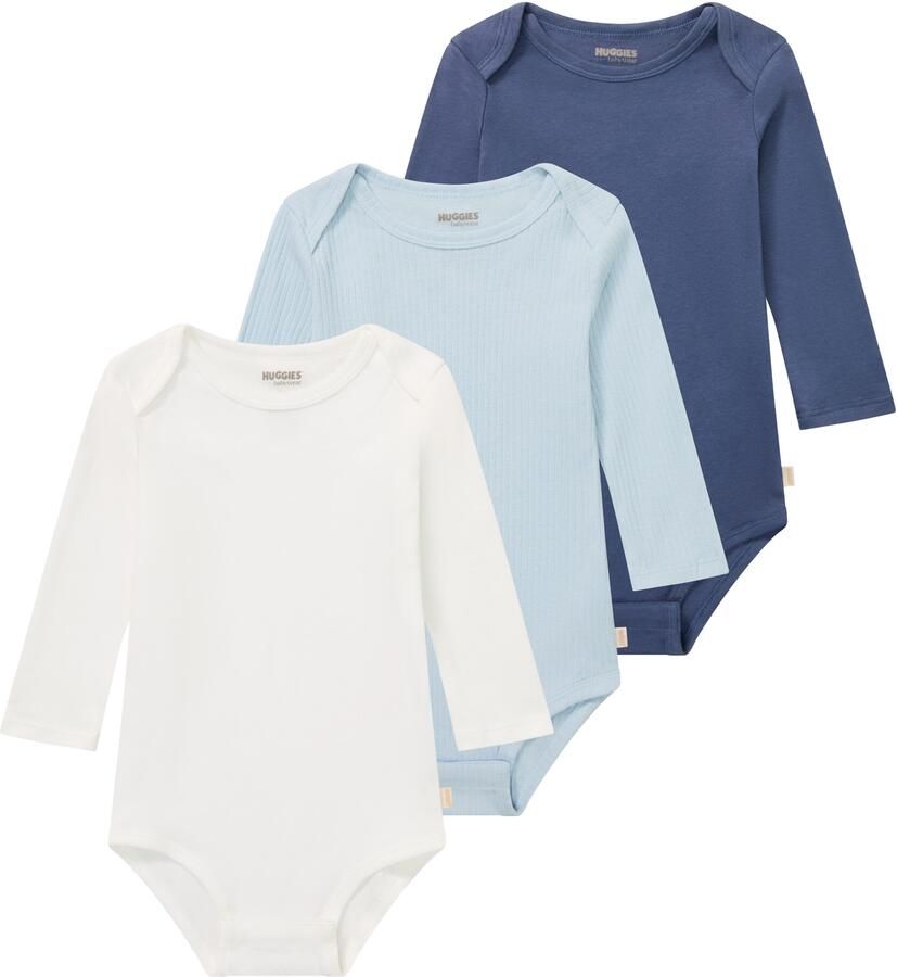 OTTO Body met lange mouwen HUGB 3PK BODYSUIT 3-pack in rib-look (set 3-delig) - Foto 3